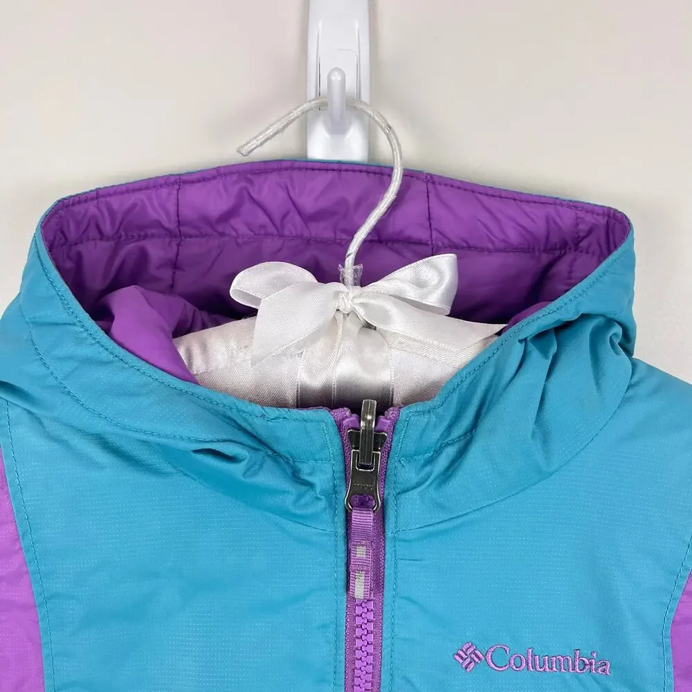 Columbia Girls Reversible Double Flake II Snow Jacket 2T